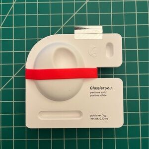NWT NIB Glossier you solid perfume + winter 2025 sticker
